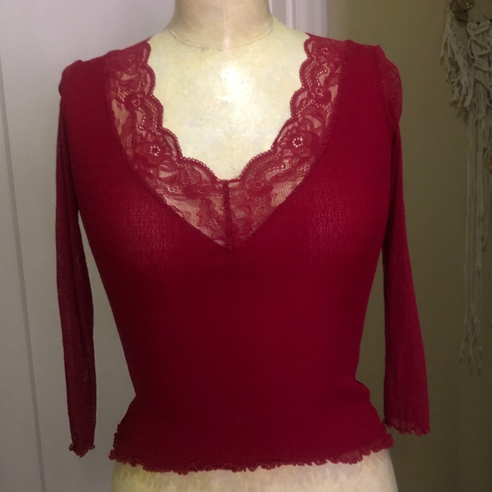 Ann Ferriday mesh top